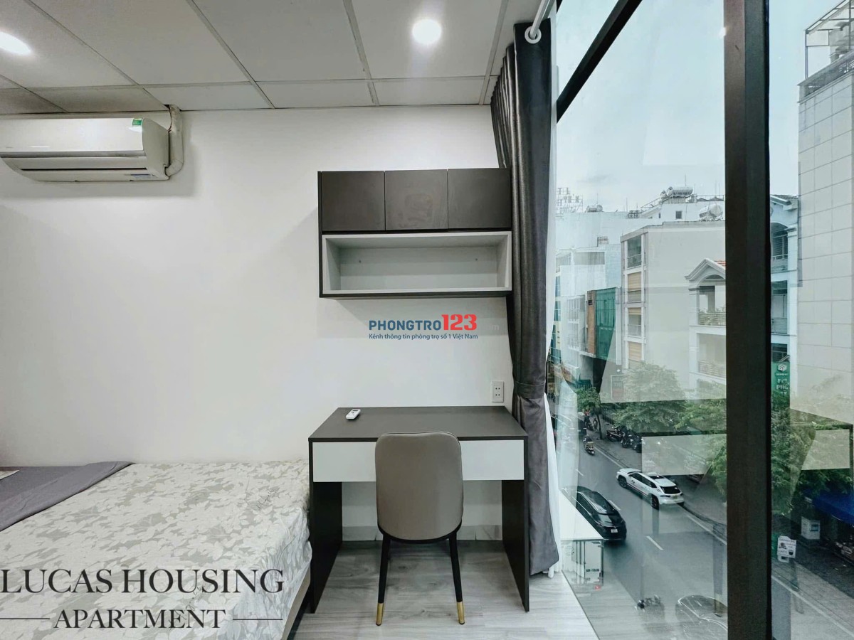 Cho Thuê Căn Hộ 2 Phòng Ngủ Full Nội Thất – Cửa Sổ Trời Lớn, Siêu Thoáng – Gần Sân Bay Tân Sơn Nhất