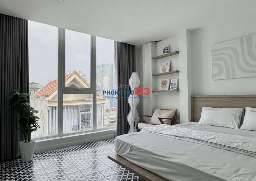 CHO THUÊ STUDIO – BAN CÔNG & CỬA SỔ – FULL NỘI THẤT