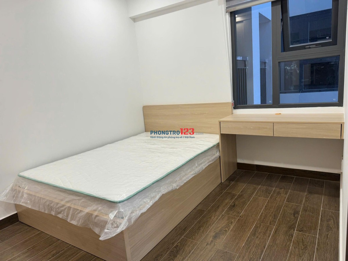 Chung cư Idico Tân Phú: Căn góc, 75m2,2p ngủ,Có nội thất, 10tr/th