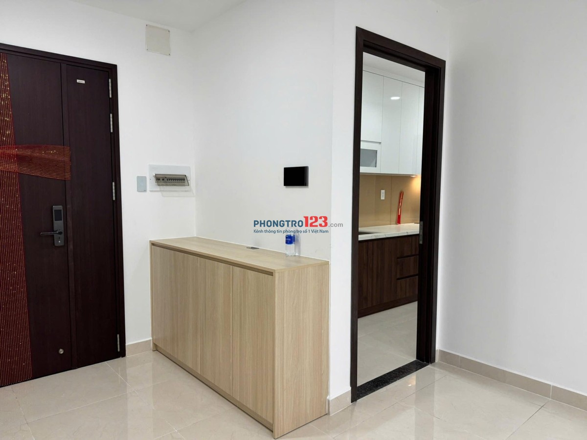 Chung cư Idico Tân Phú: Căn góc, 75m2,2p ngủ,Có nội thất, 10tr/th