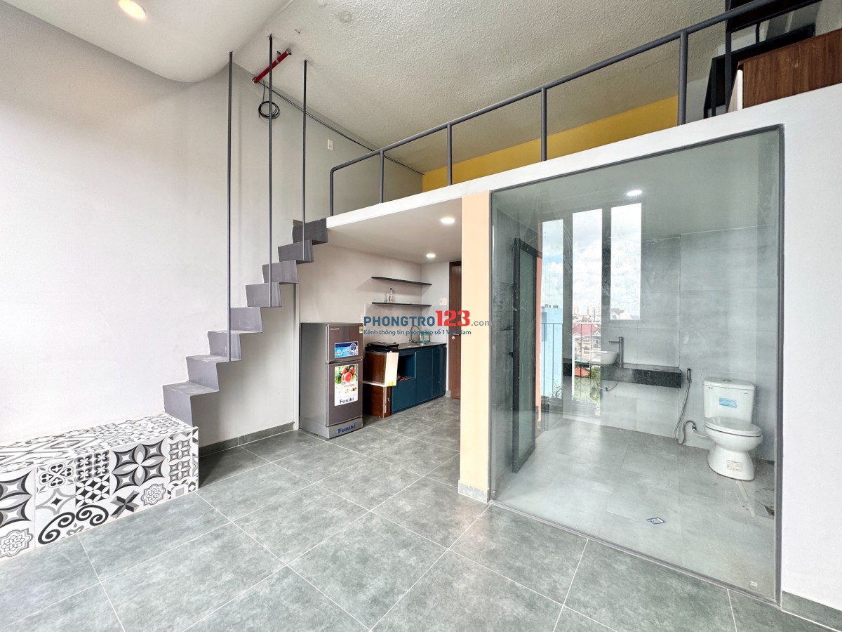 Căn Hộ Dịch Vụ Mới Xây Ngay Cầu Tham Lương