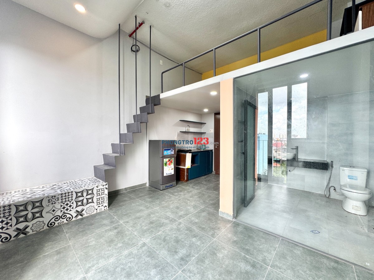 Căn Hộ Dịch Vụ Mới Xây Ngay Cầu Tham Lương