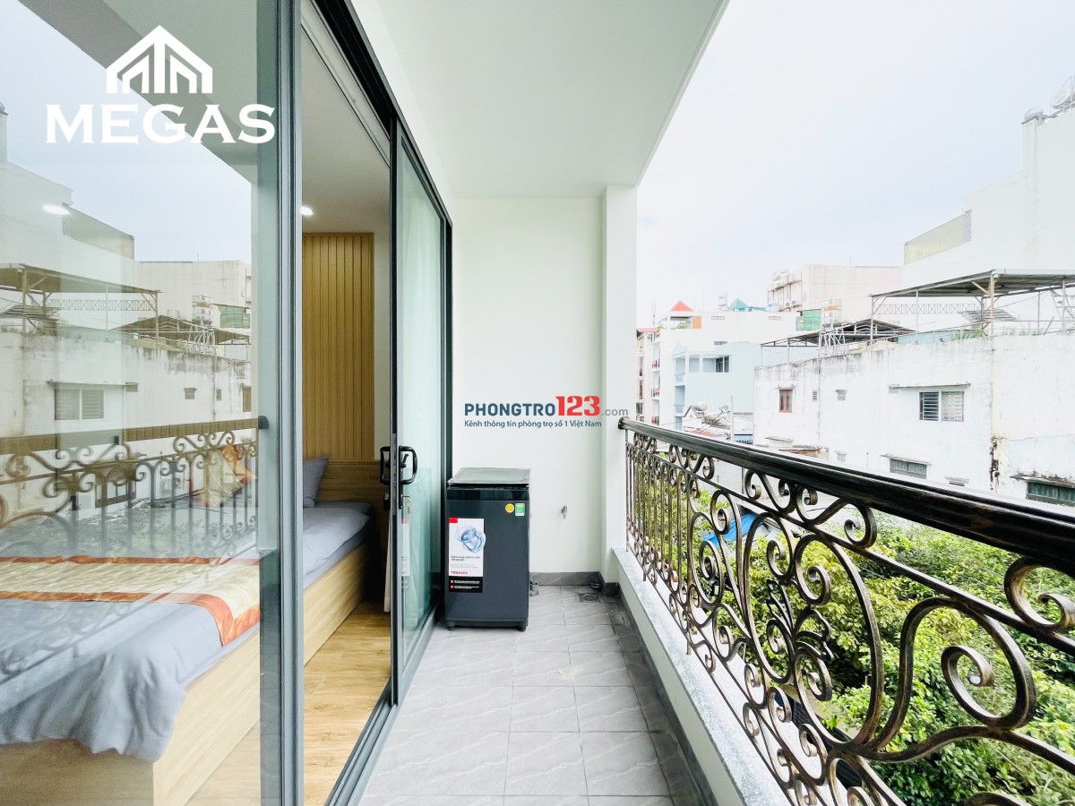 Phòng Mới Xây CHO THUÊ - New 100% ngay TRƯƠNG ĐỊNH Q3 - Full Nội Thất