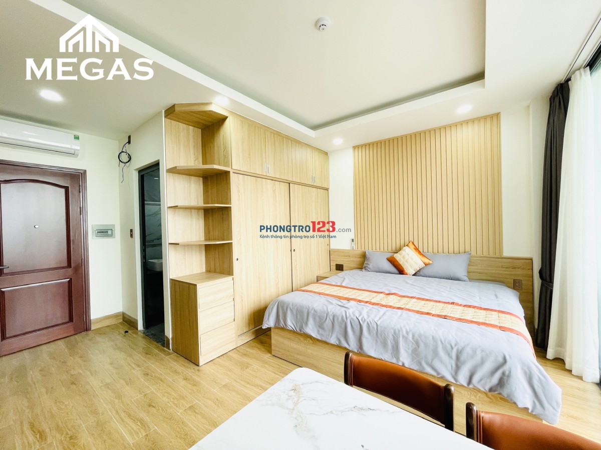 Phòng Mới Xây CHO THUÊ - New 100% ngay TRƯƠNG ĐỊNH Q3 - Full Nội Thất