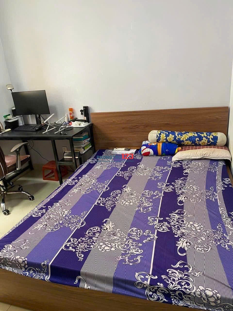 Chung cư Carillon 5, Luỹ Bán Bích, TP: 2p ngủ, 74m2, Nhà sạch, 10tr/th