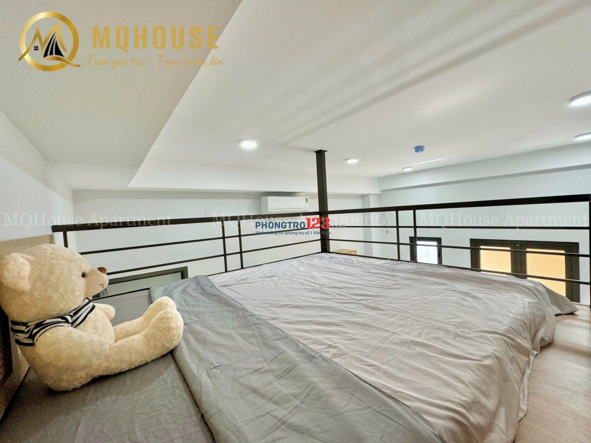 Cho Thuê Phòng có GÁC MỚI 100% ngay PHAN XÍCH LONG - Full NỘI THẤT CAO CẤP