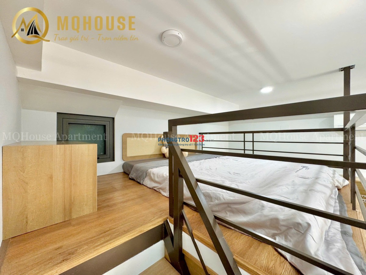 Cho Thuê Phòng có GÁC MỚI 100% ngay PHAN XÍCH LONG - Full NỘI THẤT CAO CẤP