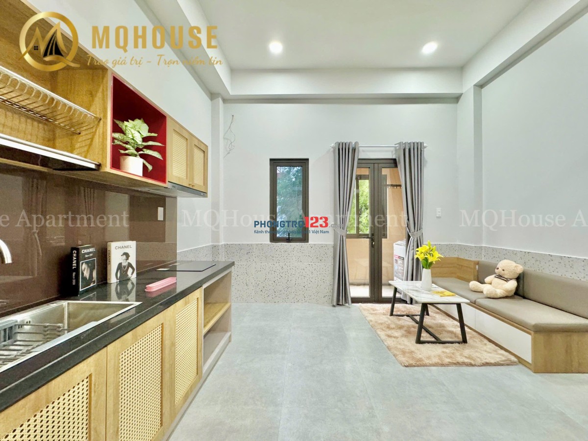 Cho Thuê Phòng có GÁC MỚI 100% ngay PHAN XÍCH LONG - Full NỘI THẤT CAO CẤP