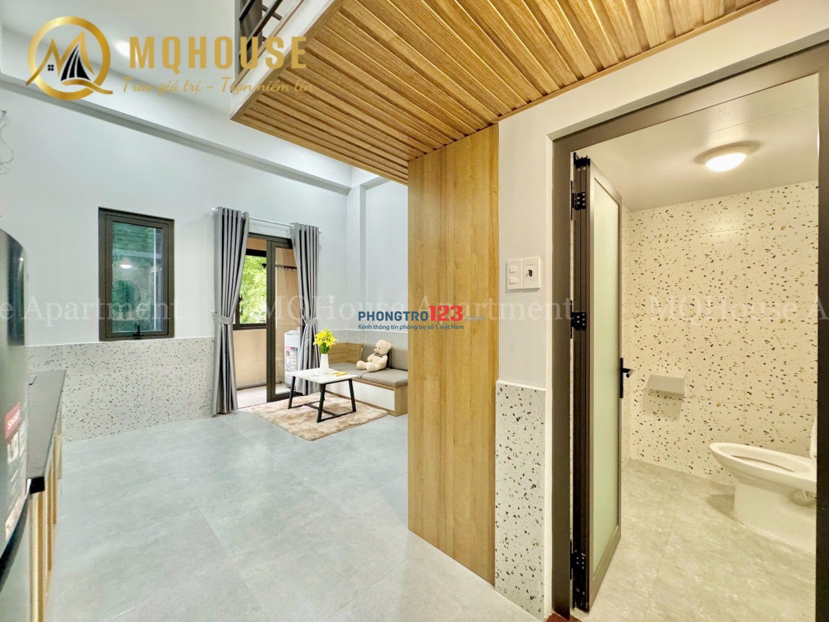 Cho Thuê Phòng có GÁC MỚI 100% ngay PHAN XÍCH LONG - Full NỘI THẤT CAO CẤP