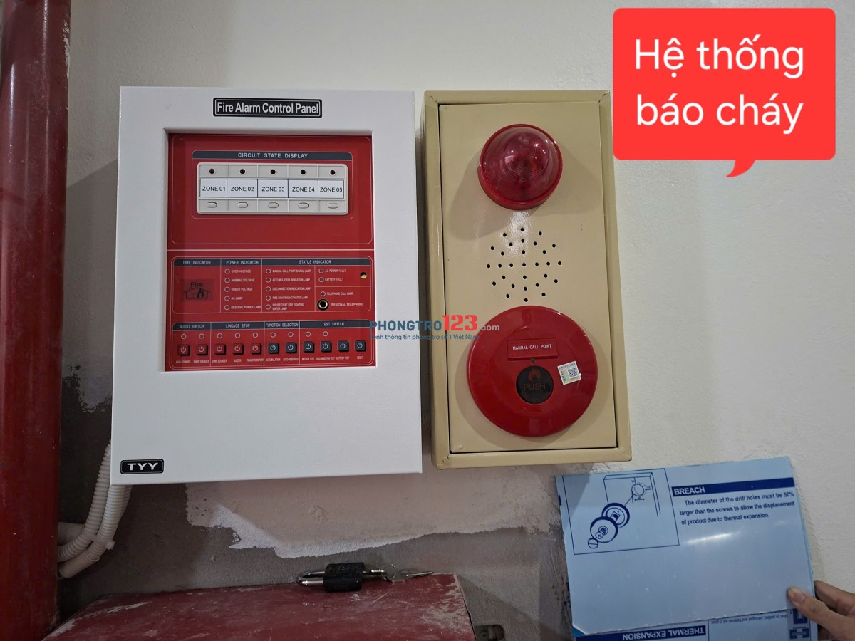 CHO THUÊ PHÒNG TRỌ KHÉP KÍN, FULL ĐỒ GẦN ĐH PHENIKA