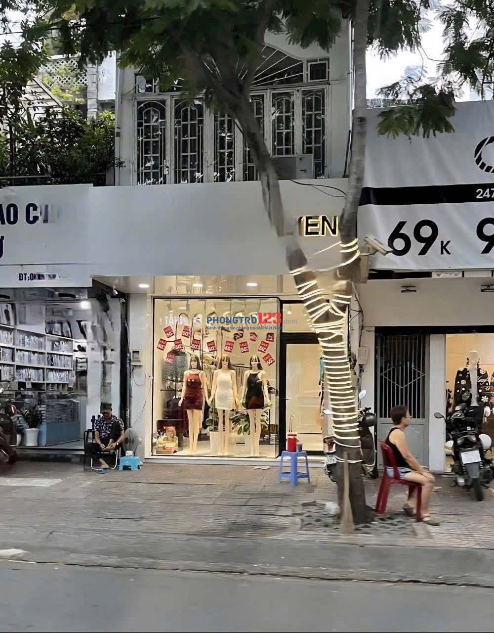 Mặt bằng mặt tiền Lê Văn Sỹ, mặt tiền 1 trệt 3 lầu DT 4 x 15m, 1 trệt, 3 lầu cần cho thuê