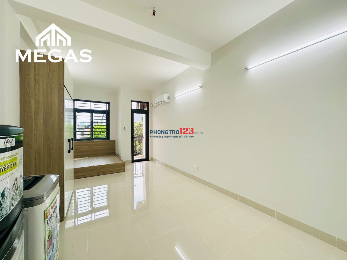 CHO THUÊ CĂN STUDIO FULL NỘI THẤT – CỬA SỔ & BAN CÔNG – THIẾT KẾ TIỆN NGHI