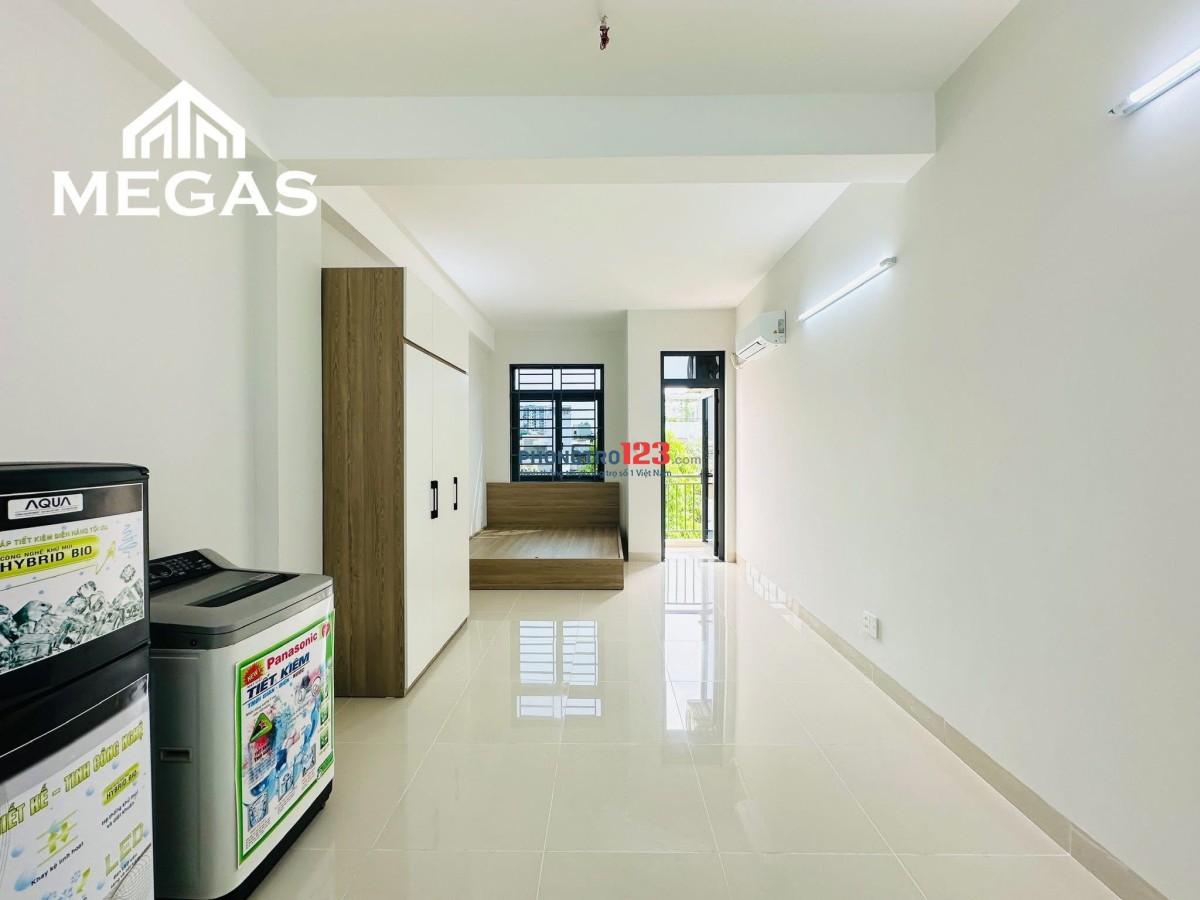 CHO THUÊ CĂN STUDIO FULL NỘI THẤT – CỬA SỔ & BAN CÔNG – THIẾT KẾ TIỆN NGHI