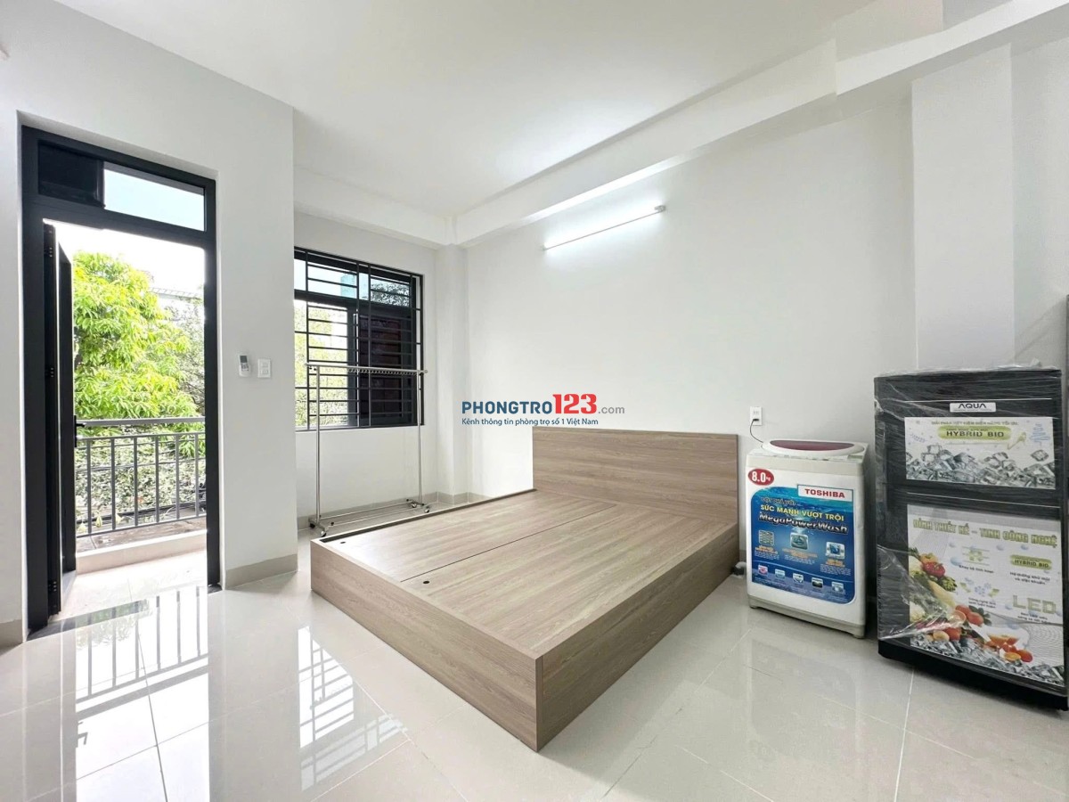 CHO THUÊ CĂN STUDIO FULL NỘI THẤT – CỬA SỔ & BAN CÔNG – THIẾT KẾ TIỆN NGHI