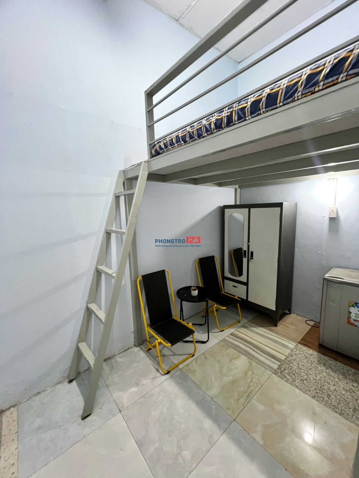 Cho thuê phòng full nội thất có gác gần chợ Tân Bình, ĐH Bách Khoa chỉ 3tr