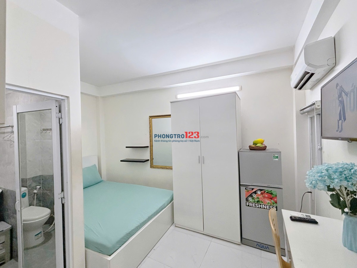 STUDIO THOÁNG - FULL TIỆN NGHI NGAY COOP MART NHIÊU LỘC, ĐH SƯ PHẠM