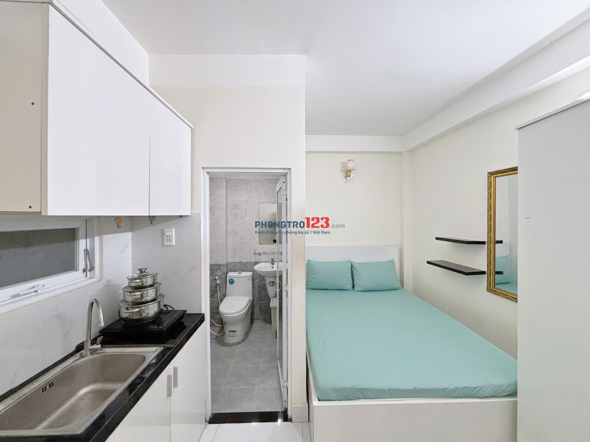 STUDIO THOÁNG - FULL TIỆN NGHI NGAY COOP MART NHIÊU LỘC, ĐH SƯ PHẠM