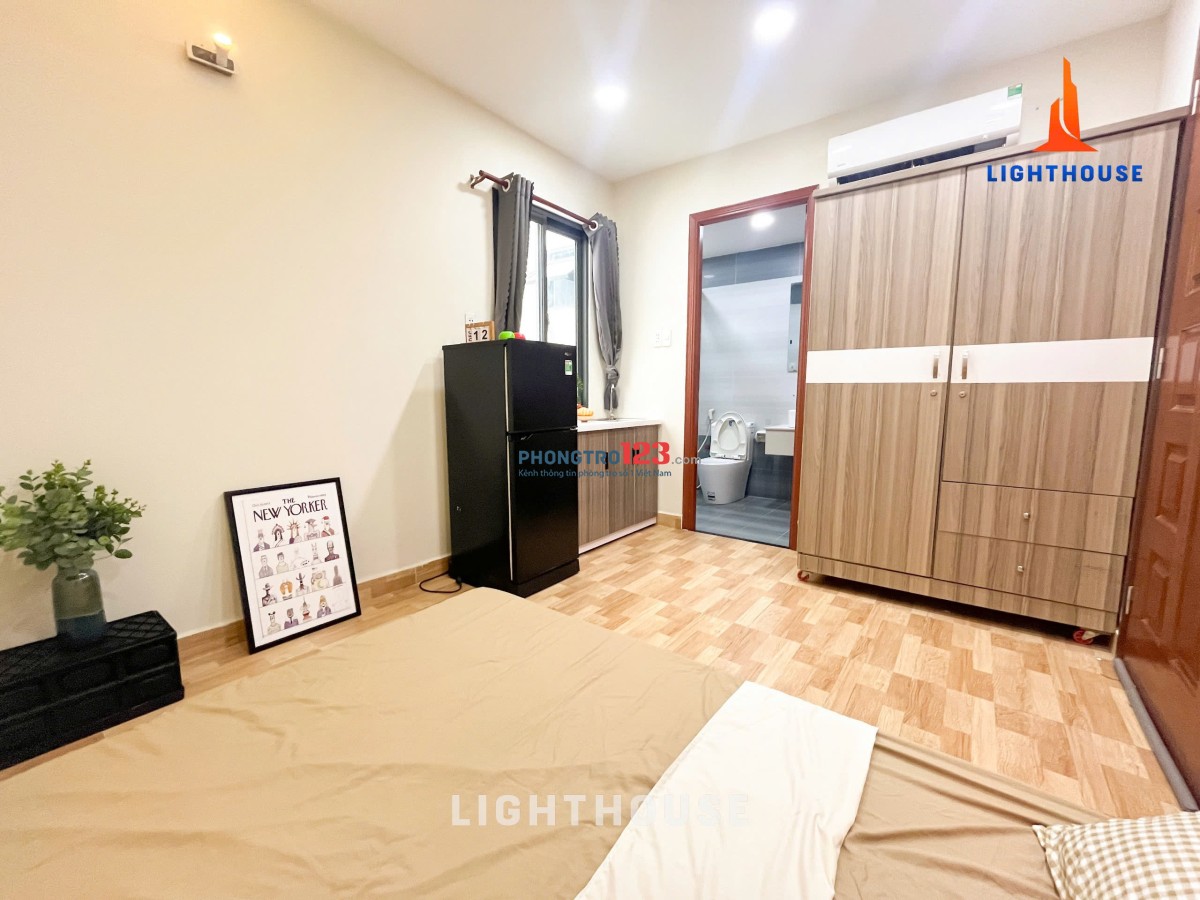 STUDIO BÌNH THẠNH GẦN ĐH TÀI CHÍNH, ĐIỆN BIÊN PHỦ, NGÃ 4 HÀNG XANH,...