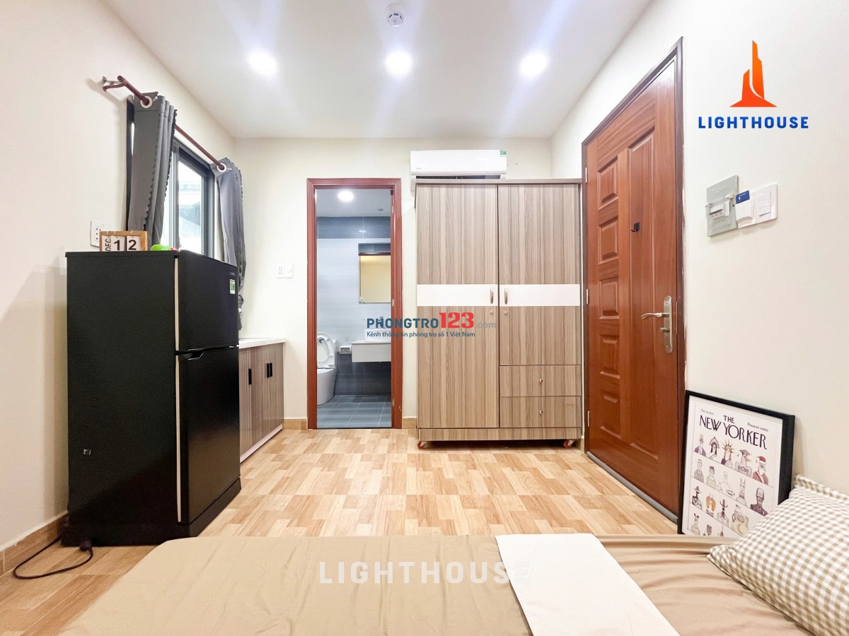 STUDIO BÌNH THẠNH GẦN ĐH TÀI CHÍNH, ĐIỆN BIÊN PHỦ, NGÃ 4 HÀNG XANH,...