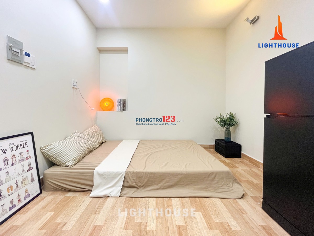 STUDIO BÌNH THẠNH GẦN ĐH TÀI CHÍNH, ĐIỆN BIÊN PHỦ, NGÃ 4 HÀNG XANH,...