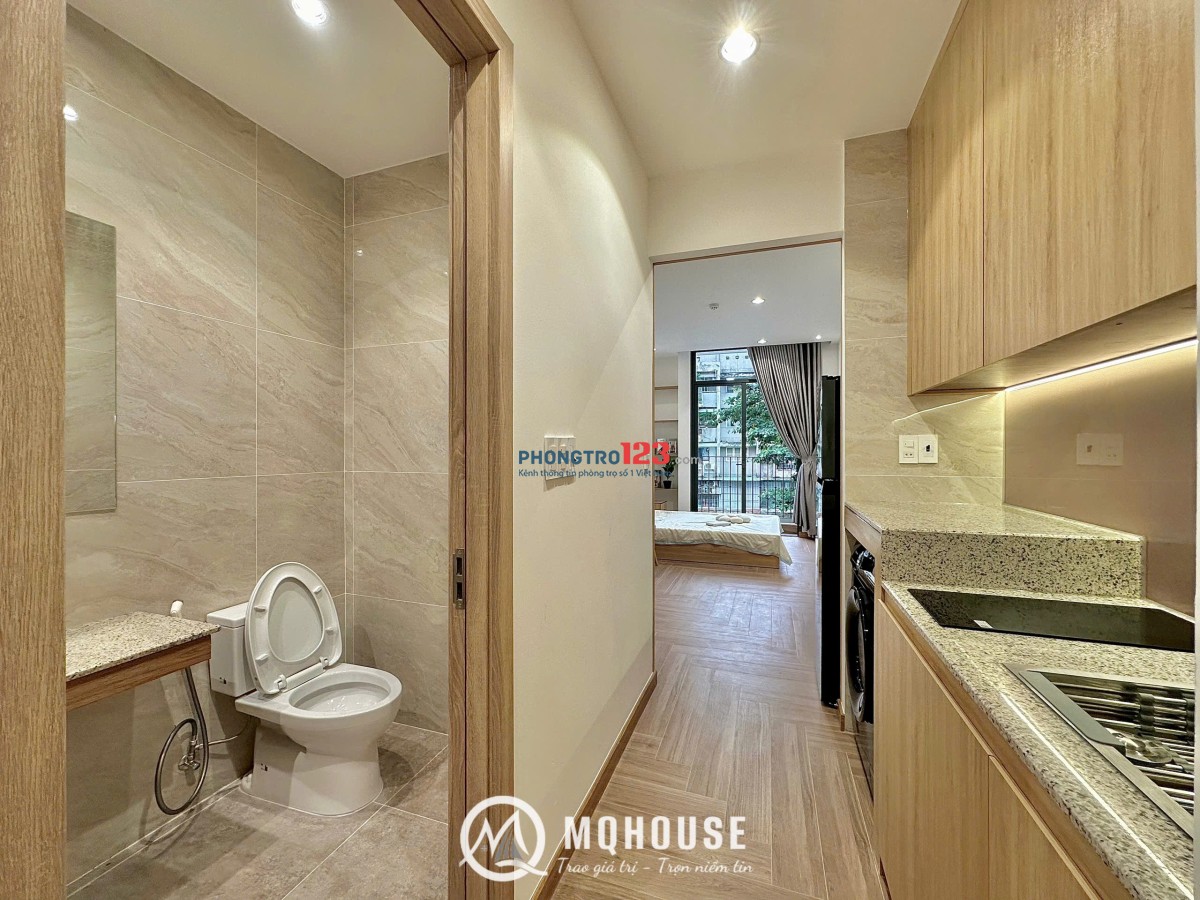 KHAI TRƯƠNG TÒA CĂN HỘ MINI BAN CÔNG FULL NT GỖ CAO CẤP GẦN CHỢ HOÀNG HOA THÁM - LOTTE MART