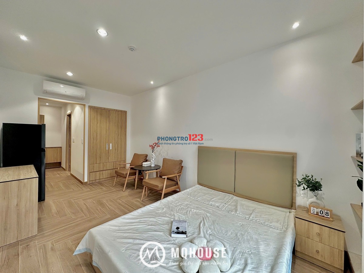 KHAI TRƯƠNG TÒA CĂN HỘ MINI BAN CÔNG FULL NT GỖ CAO CẤP GẦN CHỢ HOÀNG HOA THÁM - LOTTE MART