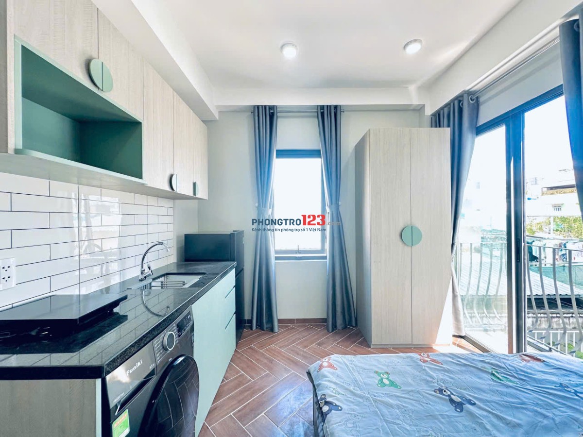 CĂN HỘ FULL NỘI THẤT MÁY GIẶT RIÊNG BAN CÔNG THOÁNG SÁNG Ở BÙI ĐÌNH TÚY, BÌNH THẠNH - 0334998413