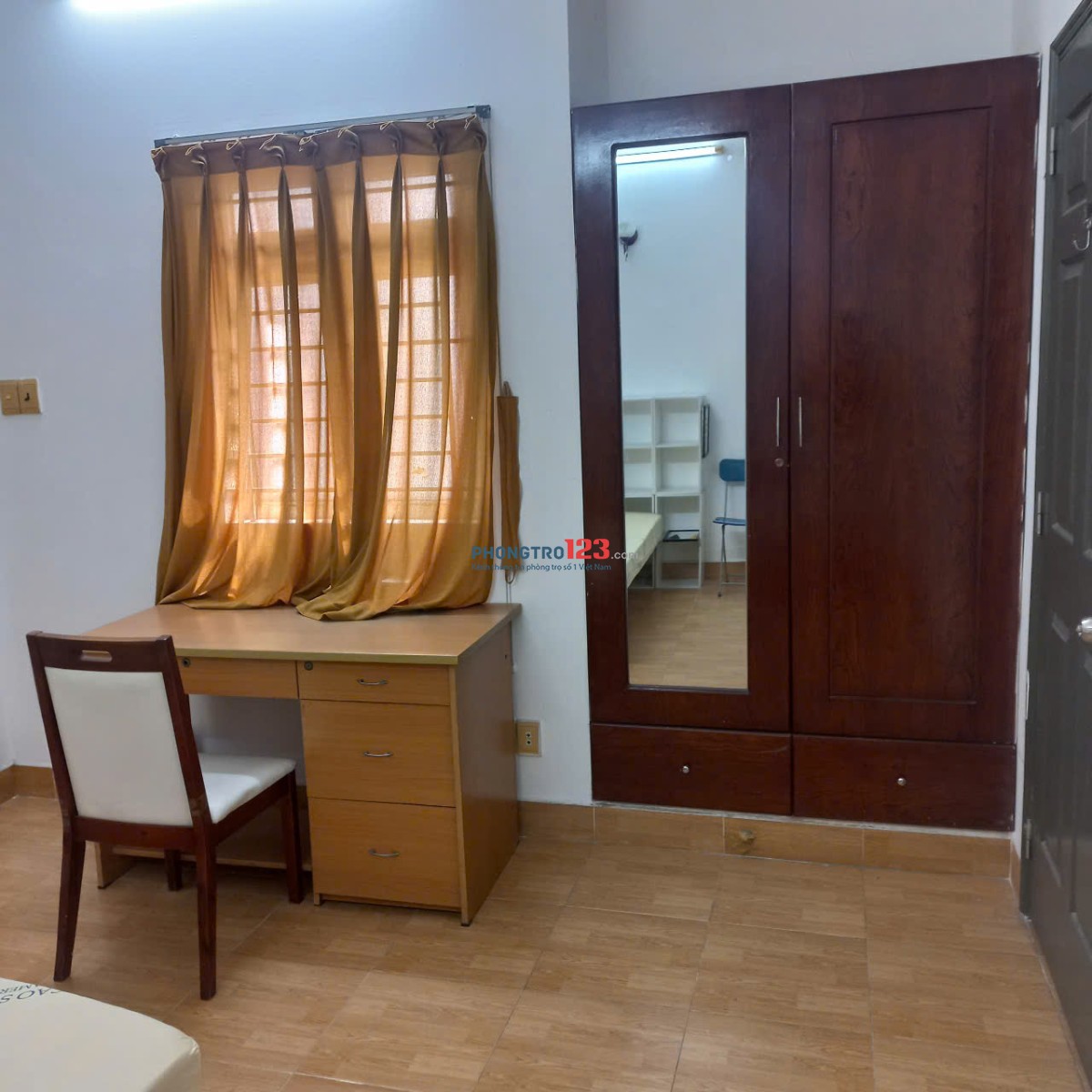 Cho thuê phòng trọ bình dân, khu vực an ninh tại quận 3