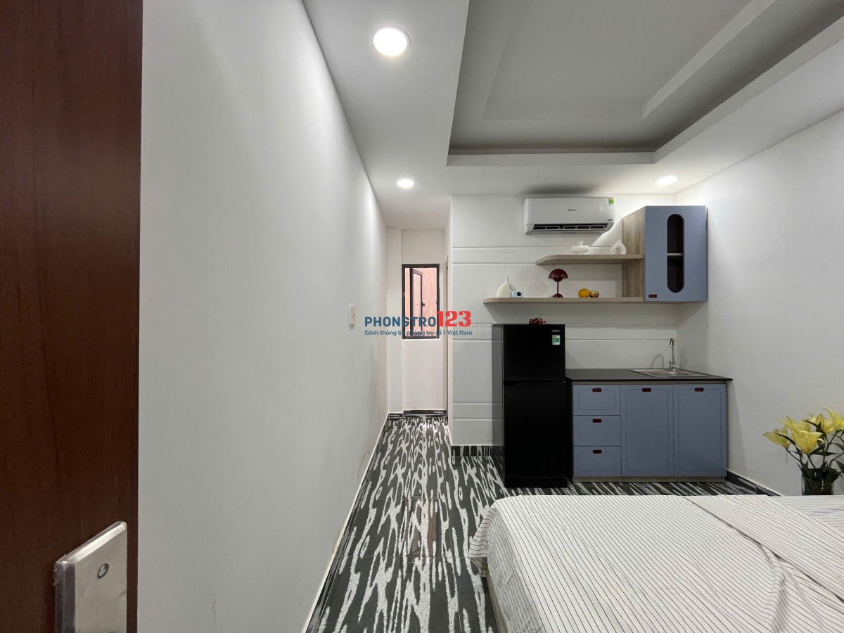 Cho Thuê CHDV Nguyễn Cảnh Chân sát trung Tâm Q1.Giá 5.3-6.3tr. Có ban công sạch sẽ tiện nghi.