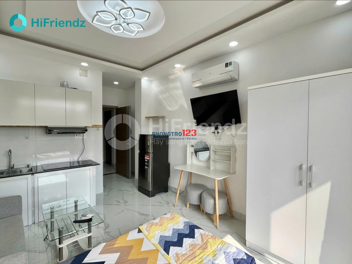 Cho Thuê CHDV rẻ FUll Nội Thất Mới. Vị TRÍ Đẹp. THuận Tiện Gần Trung Tâm. Khánh Hội Q1 - 7.5 triệu.