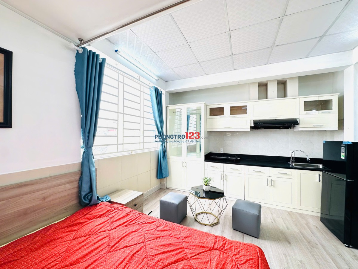 STUDIO FULL NỘI THẤT – MỚI KHAI TRƯƠNG - PHÒNG MỚI TIỆN DI CHUYỂN VLU, IUH TRUNG TÂM BÌNH THẠNH