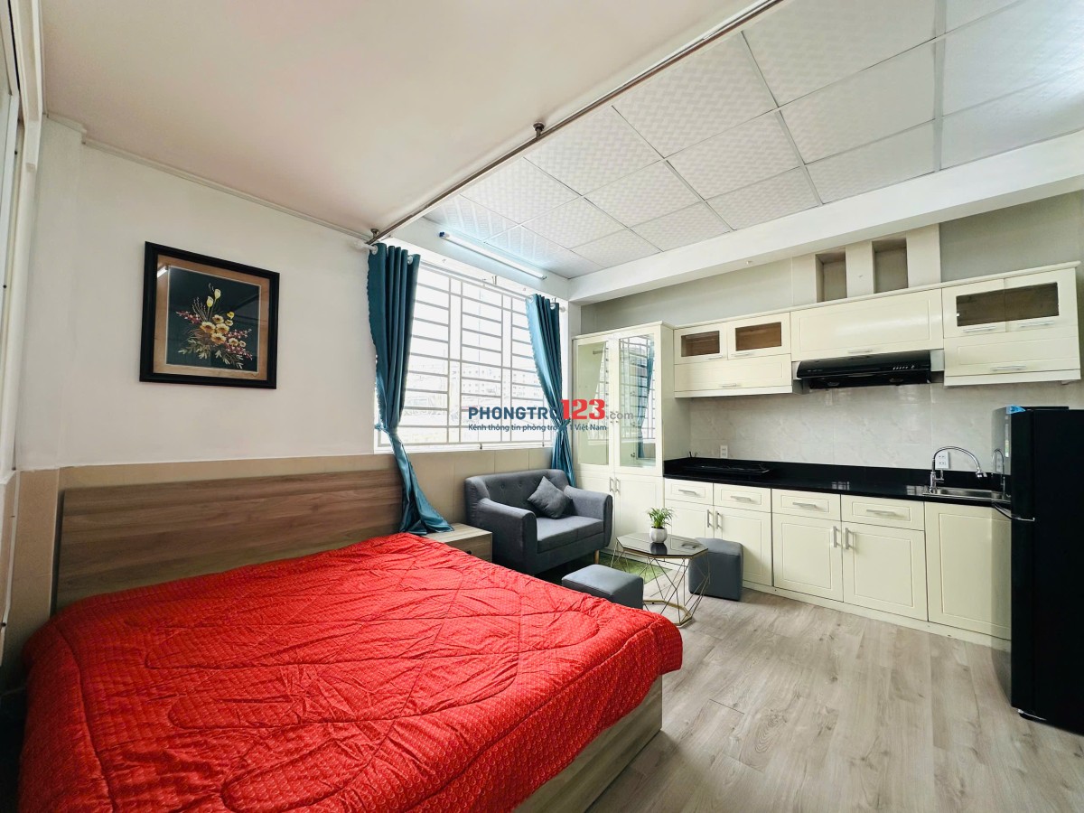 STUDIO FULL NỘI THẤT – MỚI KHAI TRƯƠNG - PHÒNG MỚI TIỆN DI CHUYỂN VLU, IUH TRUNG TÂM BÌNH THẠNH