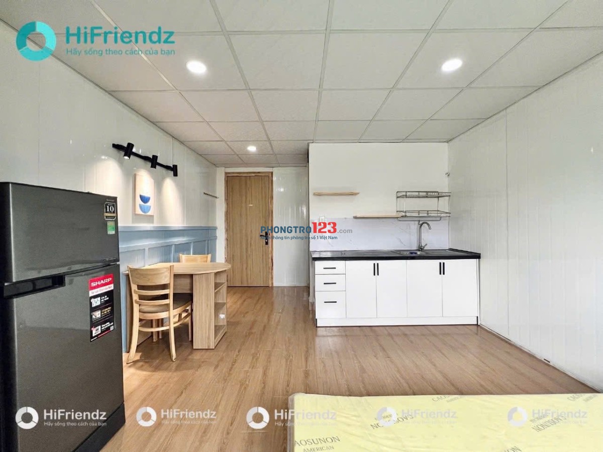 Căn Hộ Mới Full nội thất, cửa sổ thoáng Bình Thạnh gần Chợ Bà Chiểu, tiện đi Q1, Q3