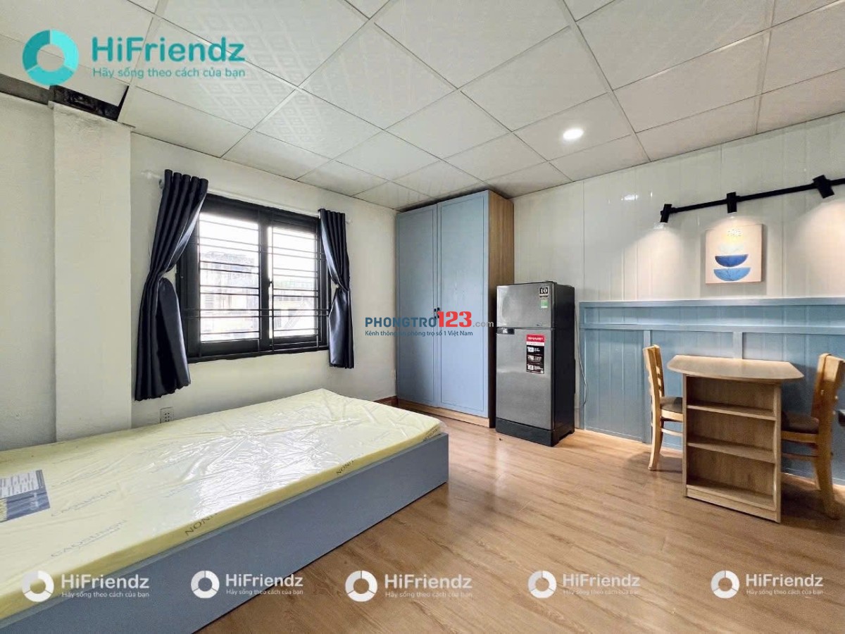 Căn Hộ Mới Full nội thất, cửa sổ thoáng Bình Thạnh gần Chợ Bà Chiểu, tiện đi Q1, Q3