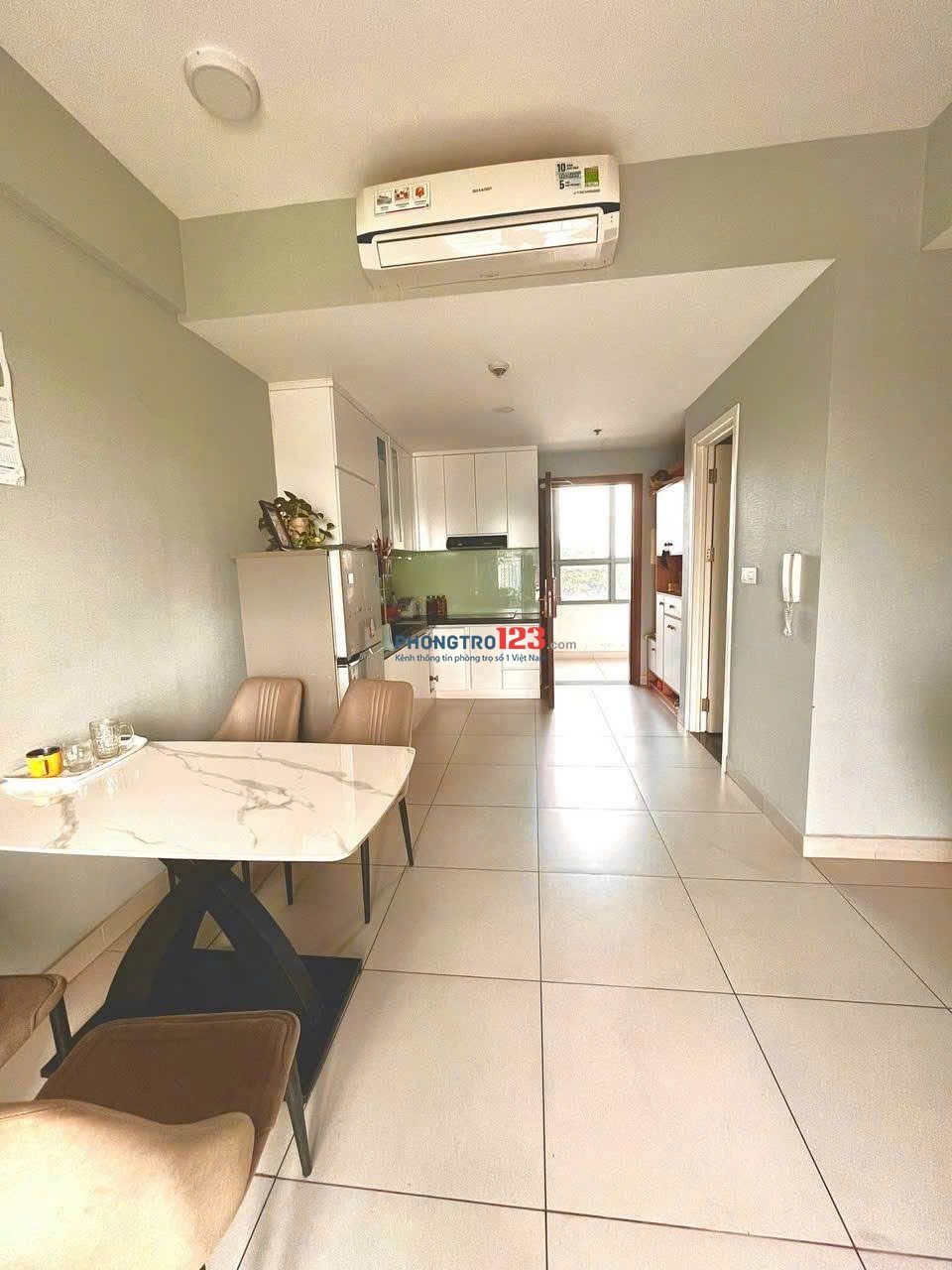 5tr8/tháng. Cọc 2 tháng, 1PN, 1WC, C/c Phúc yên, Phan Huy Ích, TB.