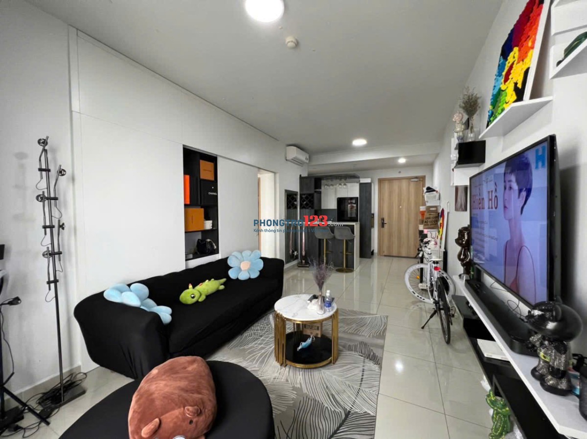 C/c Carillon 2, Căn góc, Trịnh Đình Thảo, TP, 75m2, 2PN, Nội thất. 9tr5/th