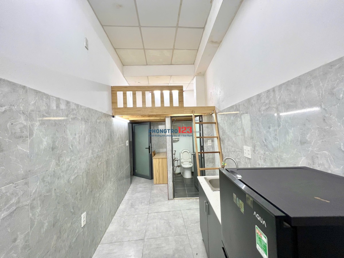 Phòng có gác full nội thất mới như hình