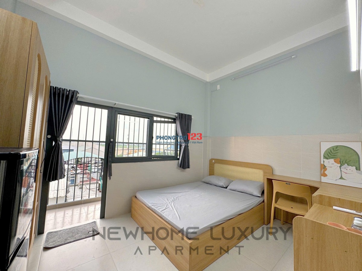 Cho Thuê Studio Full Nội Thất – Tách Bếp, Ban Công View Sân Bay – Gần Etown & Sân bay TSN