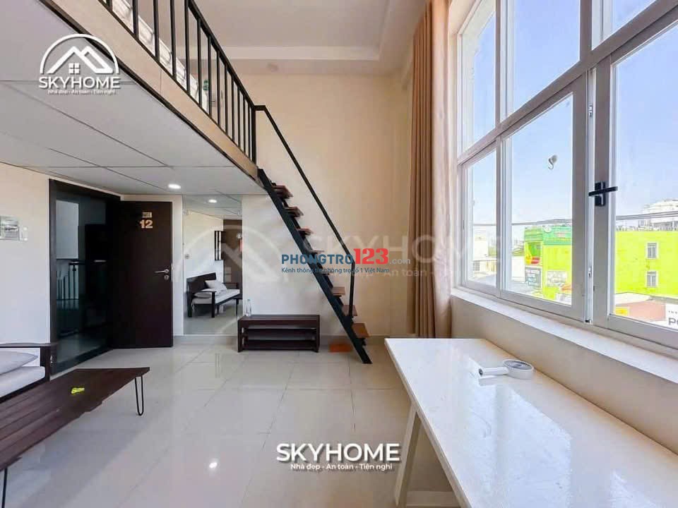 Cho thuê chung cư mini 35m2 quận 7 gần Lotte,Cầu kênh tẻ,Cầu Tân Thuận Tây thuận tiện qua Q1,Q4