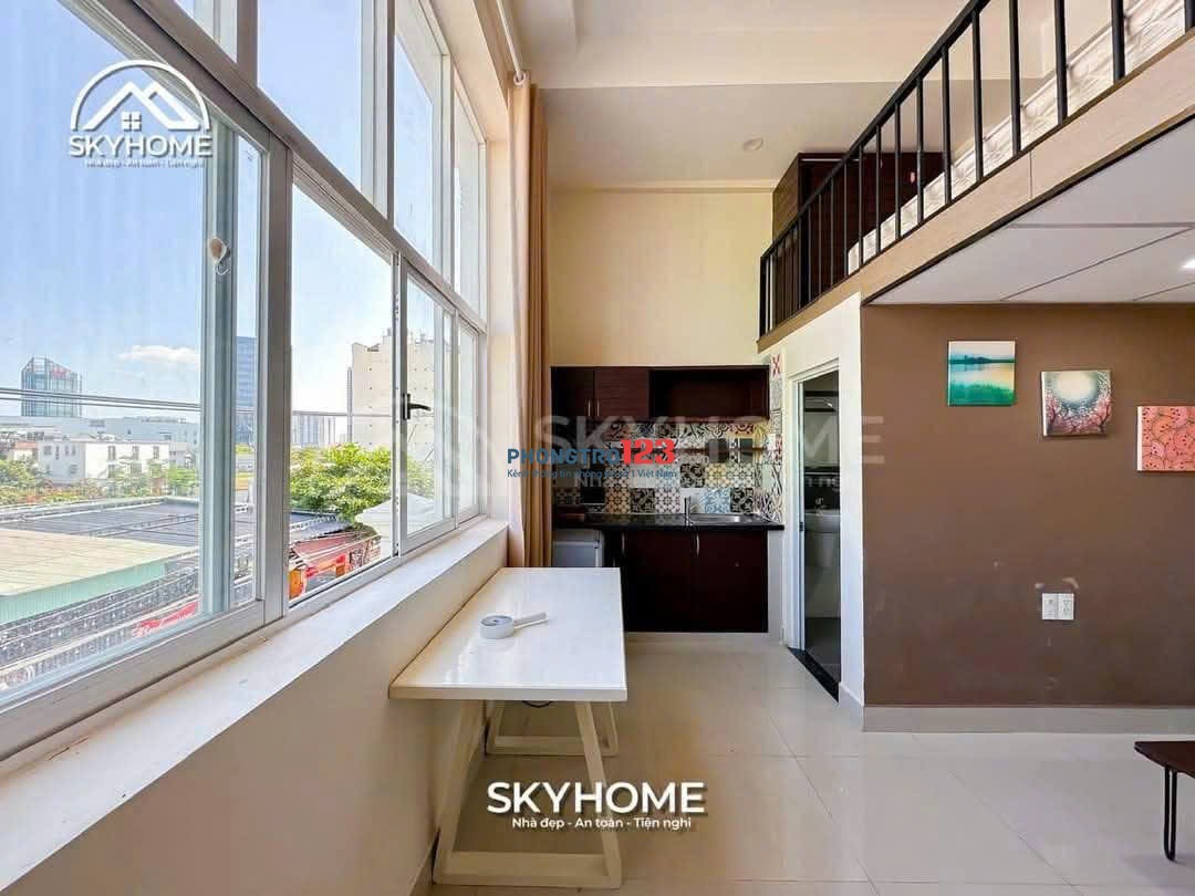 Cho thuê chung cư mini 35m2 quận 7 gần Lotte,Cầu kênh tẻ,Cầu Tân Thuận Tây thuận tiện qua Q1,Q4