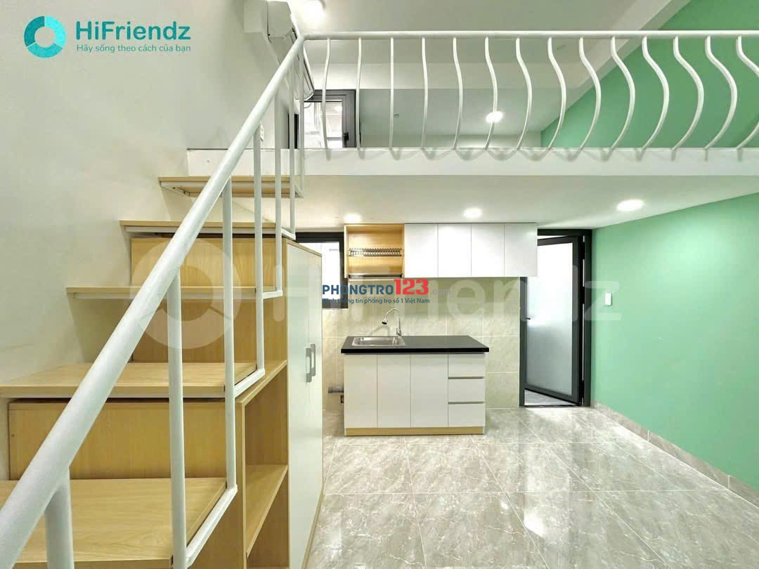 Cho thuê chung cư mini 35m2 quận 7 gần Lotte,Cầu kênh tẻ,Cầu Tân Thuận Tây thuận tiện qua Q1,Q4