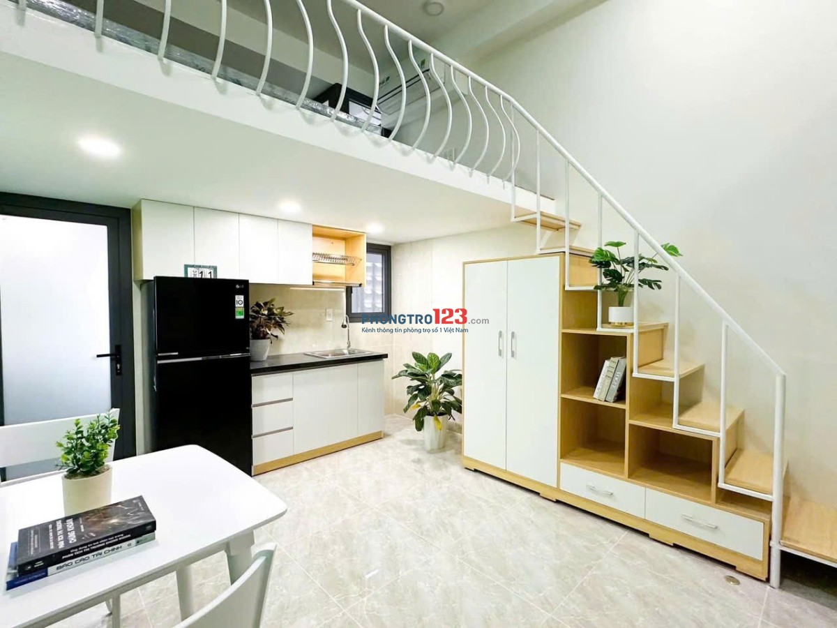 Cho thuê chung cư mini 35m2 quận 7 gần Lotte,Cầu kênh tẻ,Cầu Tân Thuận Tây thuận tiện qua Q1,Q4