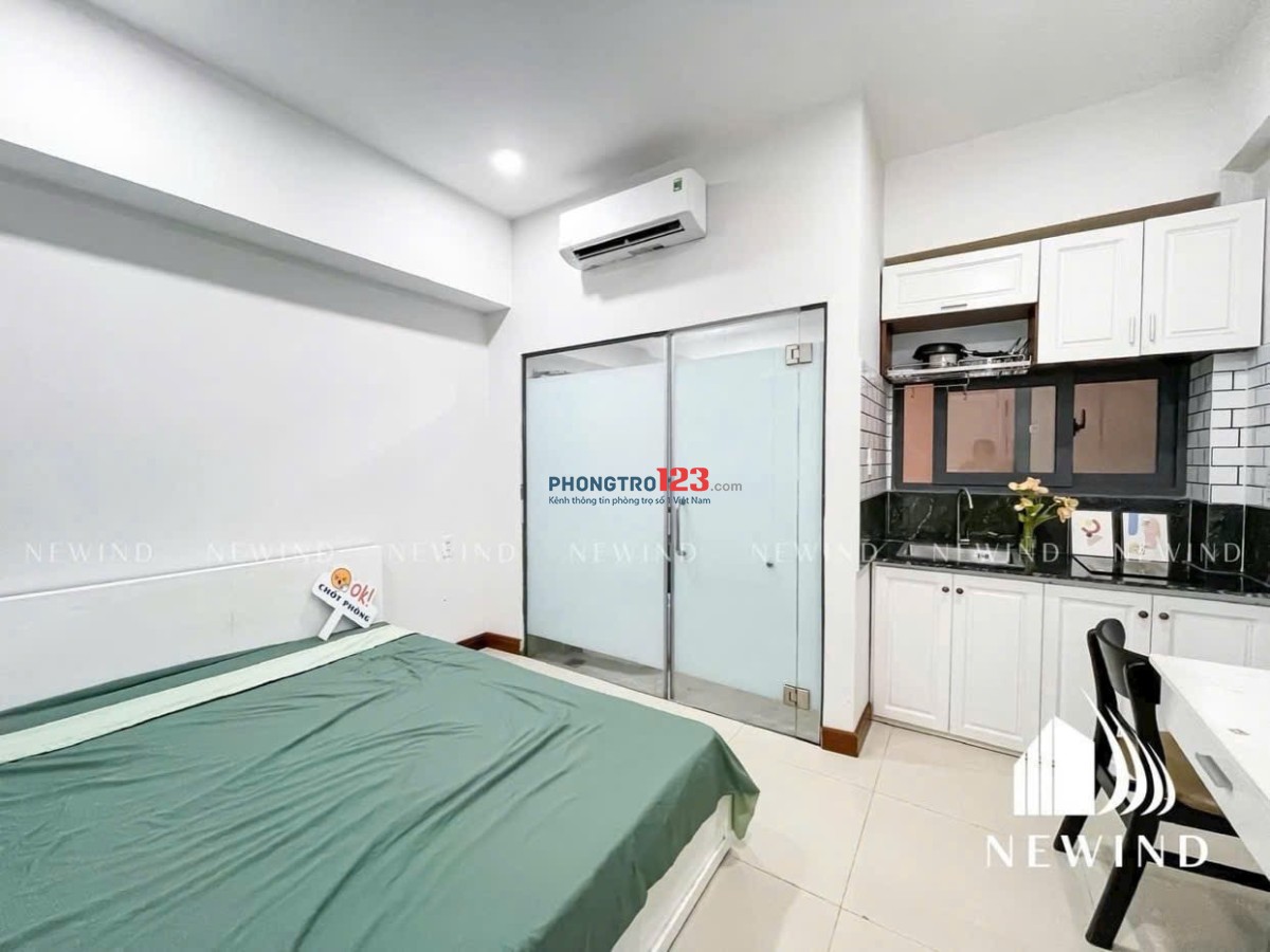 Studio full nt ban công quận 7, thuận tiện qua quận 4 và quận 1, tdtu, rmit, ufm, nttu