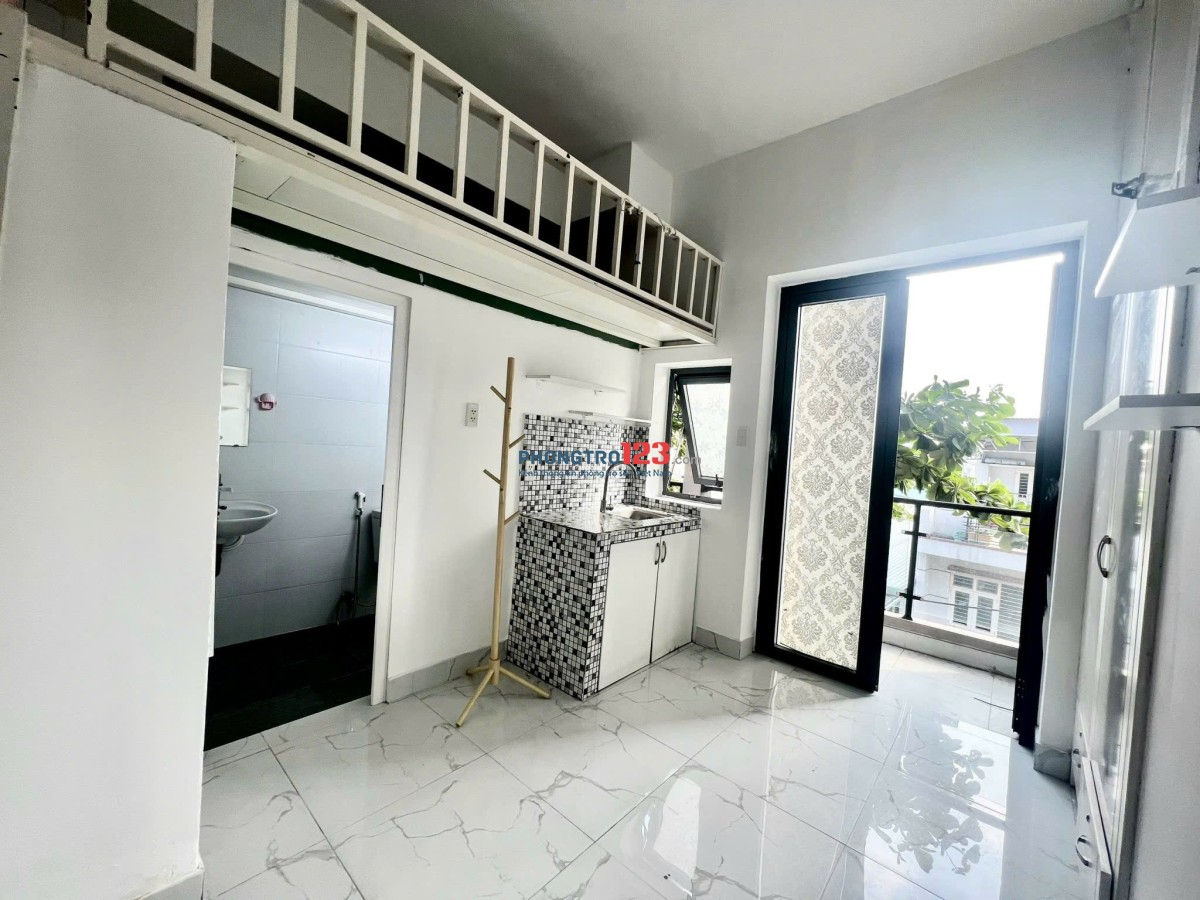 Trống sẵn căn có gác, ban công cùng nội thất giá siêu hời