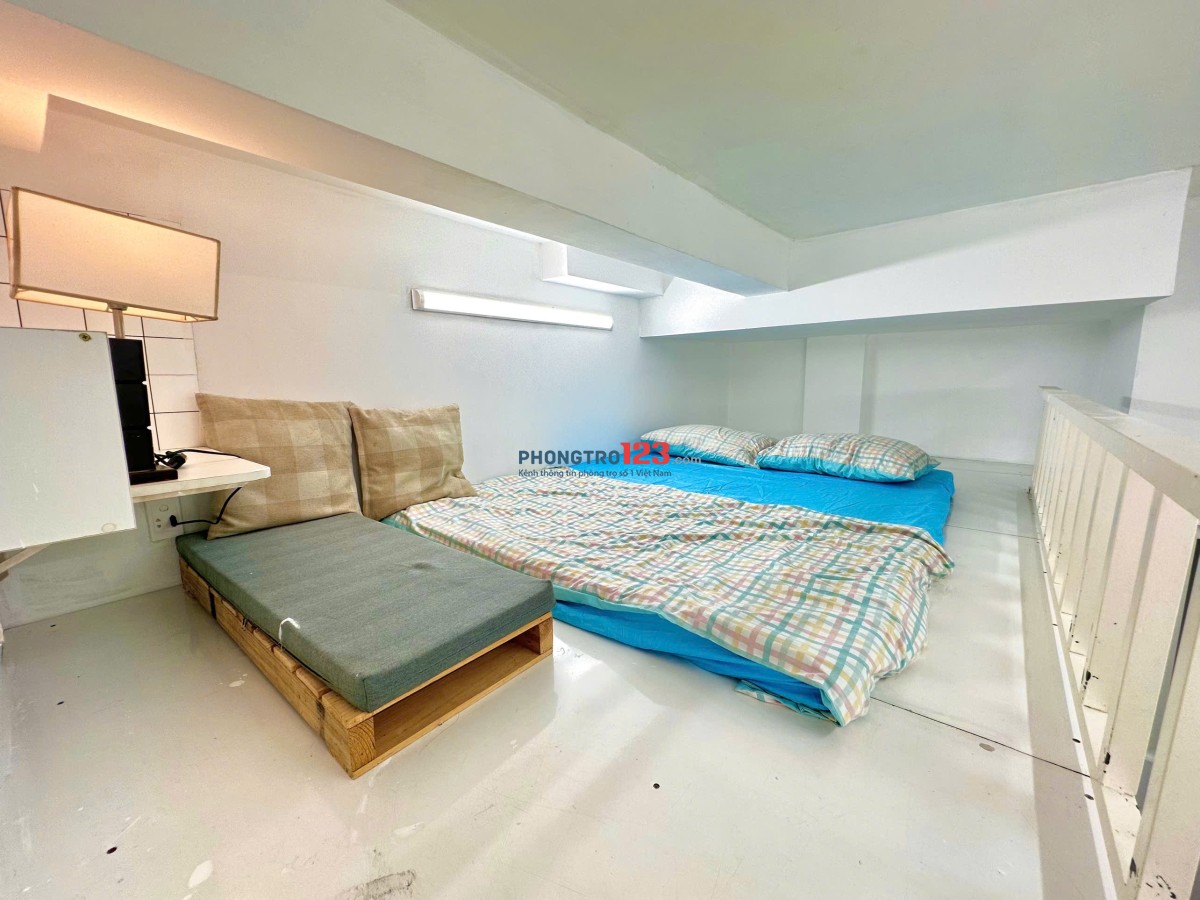 Trống sẵn căn có gác, ban công cùng nội thất giá siêu hời