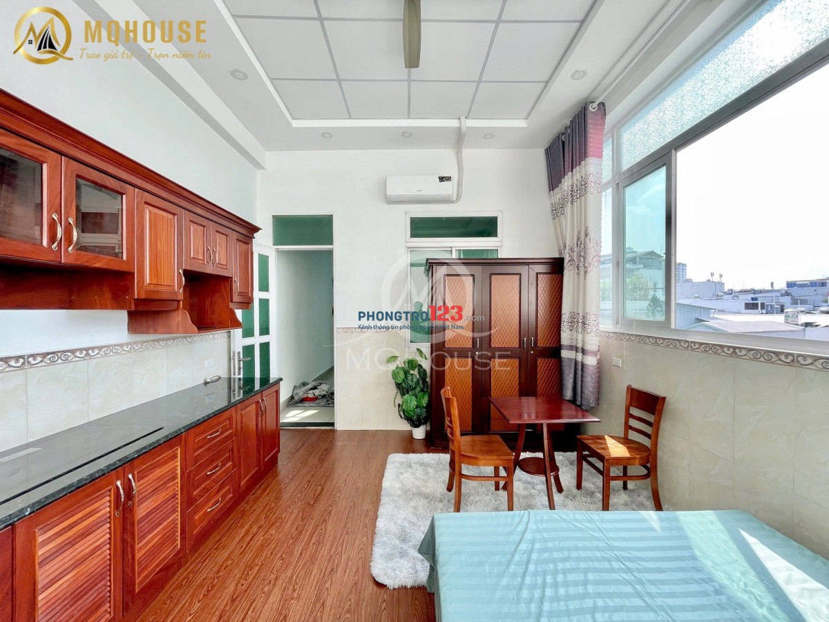 1pn máy giặt riêng cửa sổ lớn gần cv hoàng văn thụ sân bay trung tâm tân bình