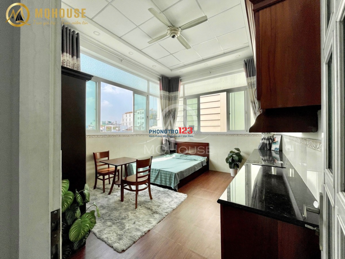 1pn máy giặt riêng cửa sổ lớn gần cv hoàng văn thụ sân bay trung tâm tân bình