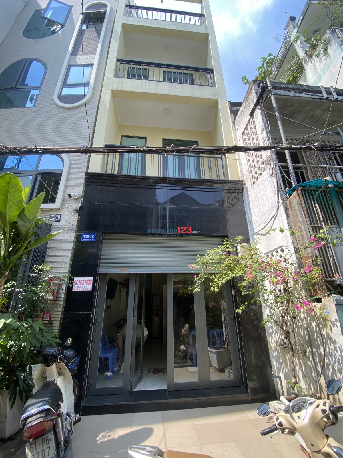 Cho thuê phòng trọ 330/1C Lê Hồng Phong ,P.1, Q.10 ( 0903886142 Anh Phuong)