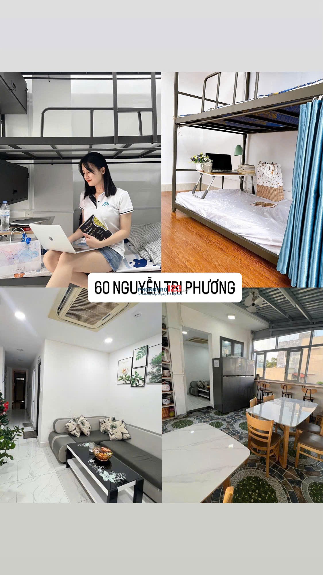 Ở GHÉP KÝ TÚC XÁ GIÁ RẺ QUẬN 5 - FULL CHI PHÍ - KHÔNG PHÁT SINH