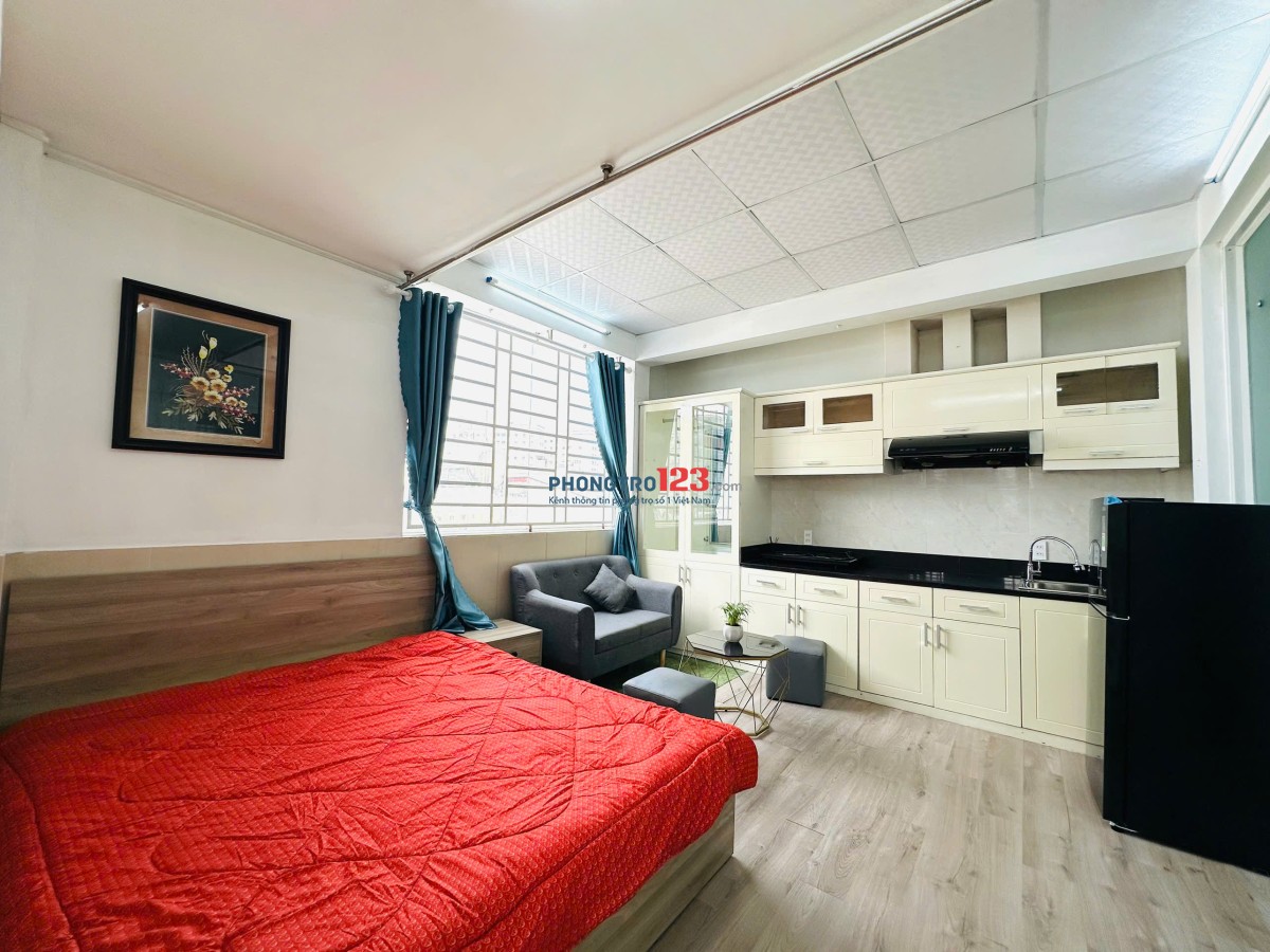 STUDIO FULL NỘI THẤT – MỚI KHAI TRƯƠNG - PHÒNG MỚI TIỆN DI CHUYỂN VLU, IUH TRUNG TÂM BÌNH THẠNH